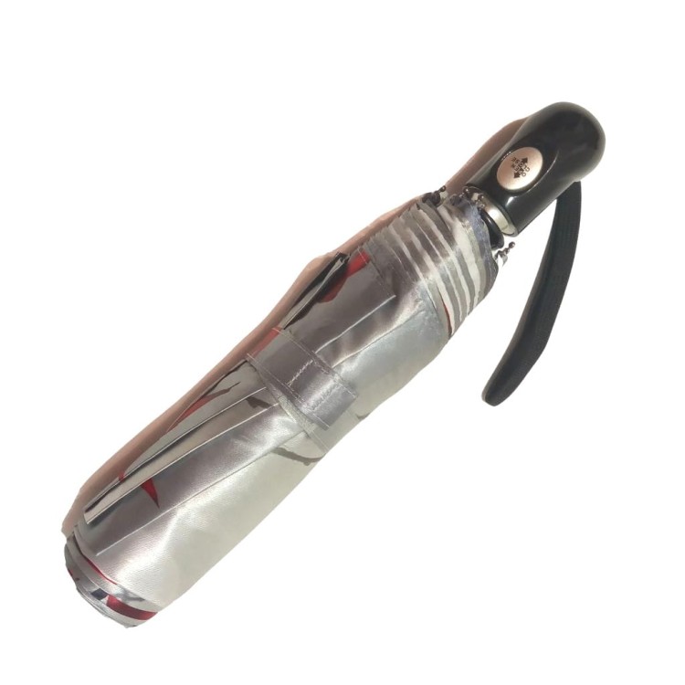 Parasolka składana satyna Zest 83744 Winobluszcz złożona do torebki
