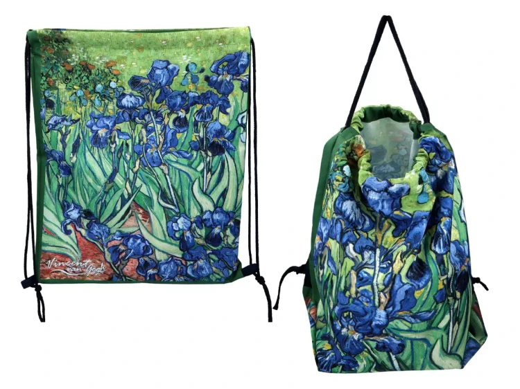 Plecak worek Vincent van Gogh Irysy 1.webp