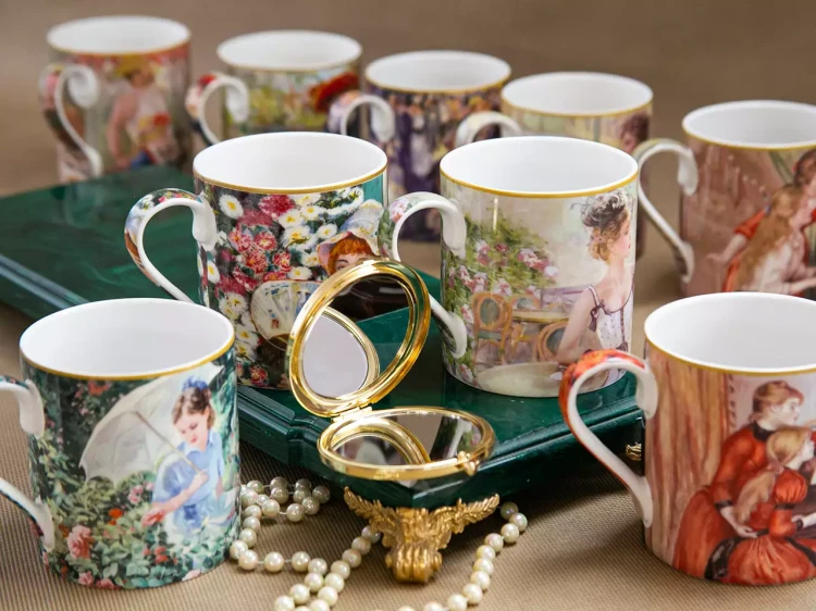 Kubek 380ml Renoir Śniadanie wioślarzy 5