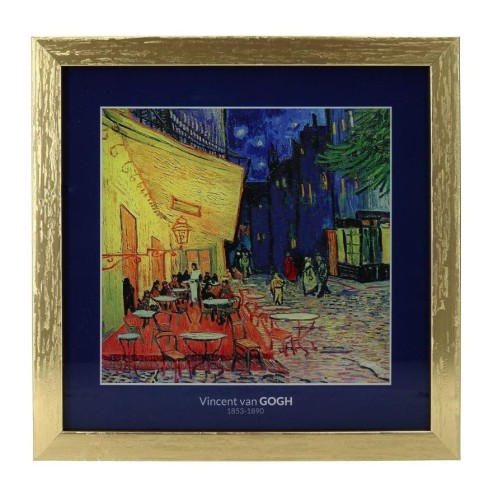 Obraz 21x21 Vincent van Gogh Kawiarniany taras 1