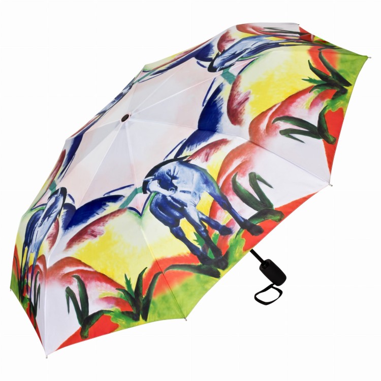 5579TN Parasolka składana Franz Marc Niebieski koń 1.jpg