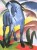 5579TN Parasolka składana Franz Marc Niebieski koń 4.jpg