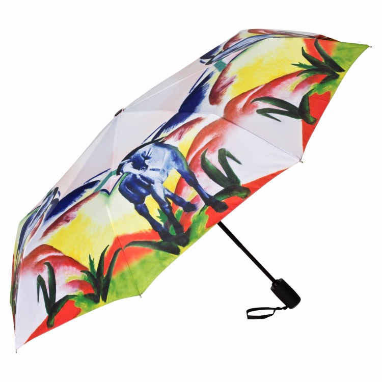 5579TN Parasolka składana Franz Marc Niebieski koń 5.jpg