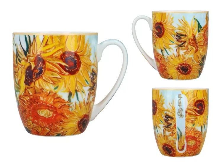 Kubek Camio 400ml Vincent van Gogh Słoneczniki 2.webp