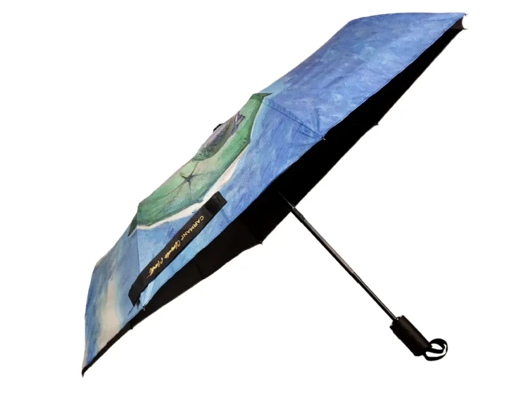 Parasolka składana Claude Monet Kobieta z parasolką wzór na wierzchu 4.webp