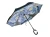 Parasol odwrotny Vincent van Gogh Gwiaździsta noc rozłożony czasza widoczna od spodu