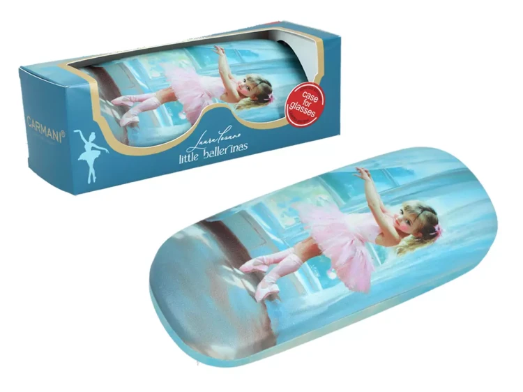 Etui na okulary Laura Lozano Małe baletnice błękit 1.webp