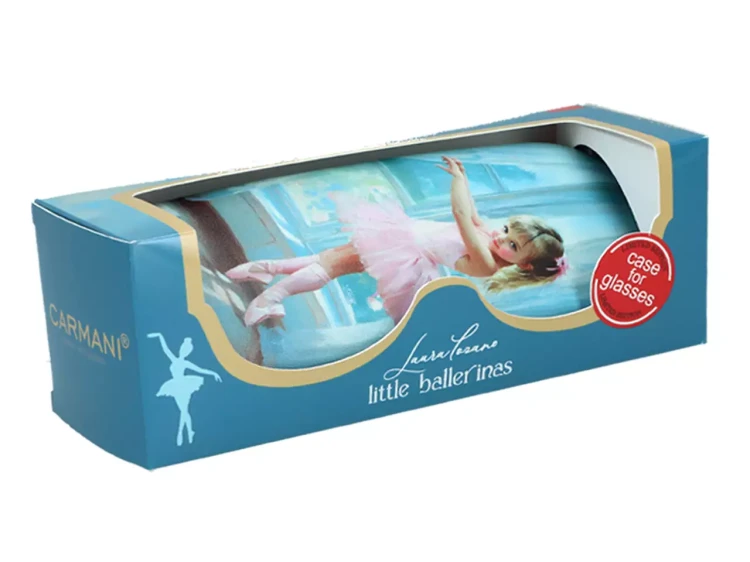 Etui na okulary Laura Lozano Małe baletnice błękit 3.webp