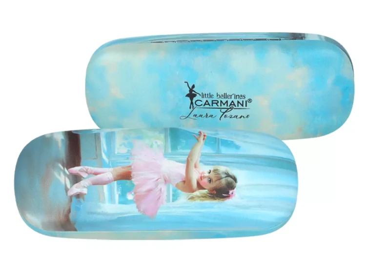 Etui na okulary Laura Lozano Małe baletnice błękit 4.webp