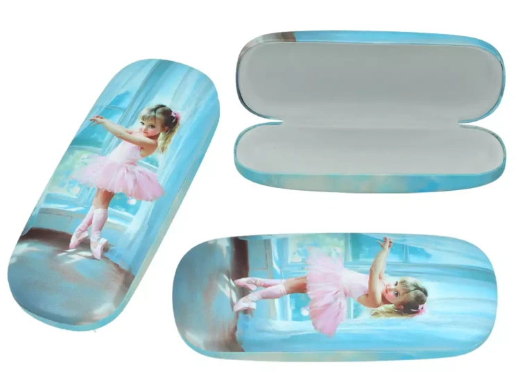 Etui na okulary Laura Lozano Małe baletnice błękit 5.webp