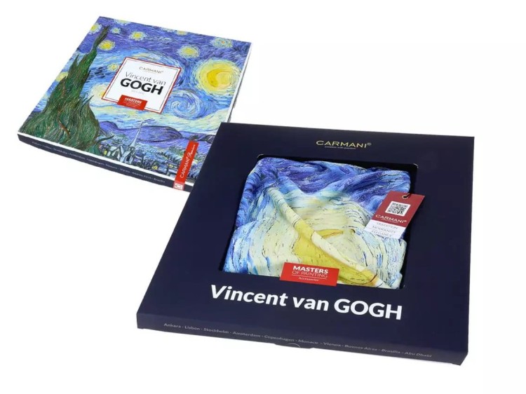 Szal 45x180 cm Vincent van Gogh Carmani 3