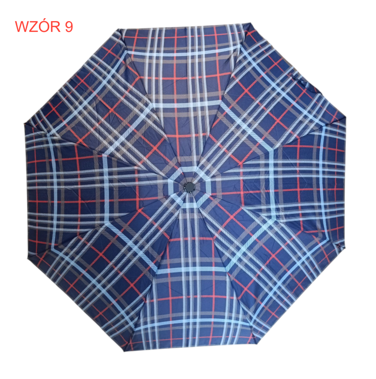 Parasolka kieszonkowa w kratkę EF5512 WZÓR 9