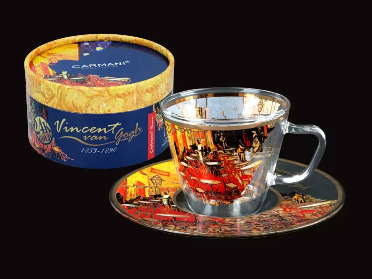 Filiżanka do espresso 100ml Vincent van Gogh Kawiarniany taras 1.webp