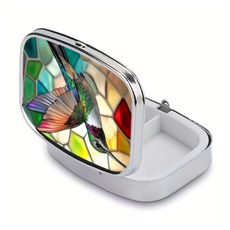 Pill box pudełko na tabletki Koliber otwarte.jpg