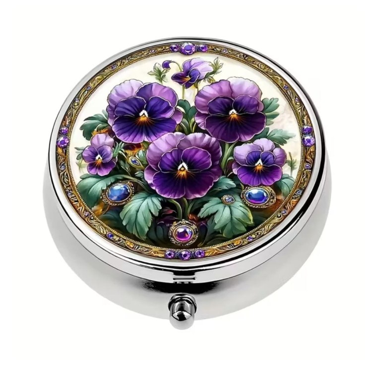 Pill box pudełko na leki Bratki zdjęcie główne.jpg