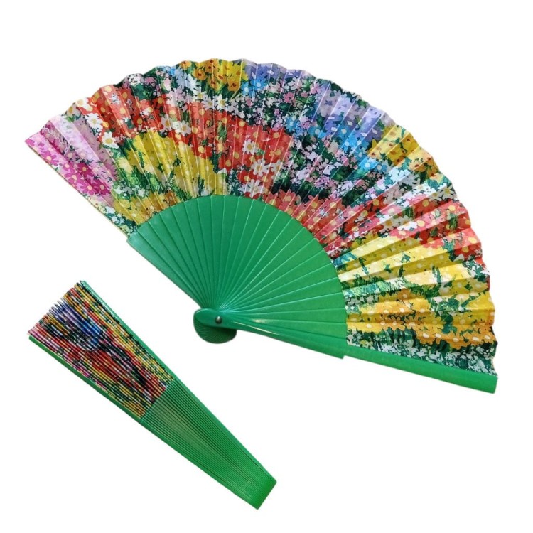 Wachlarz Kwiatowy ogród zielony.jpg