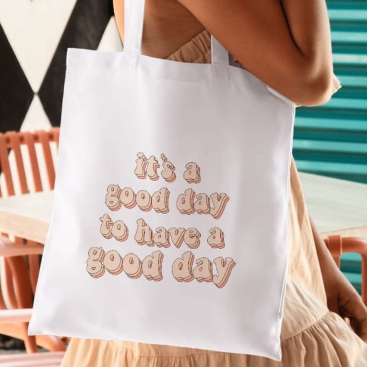 Torba zakupowa Its a good day.jpg