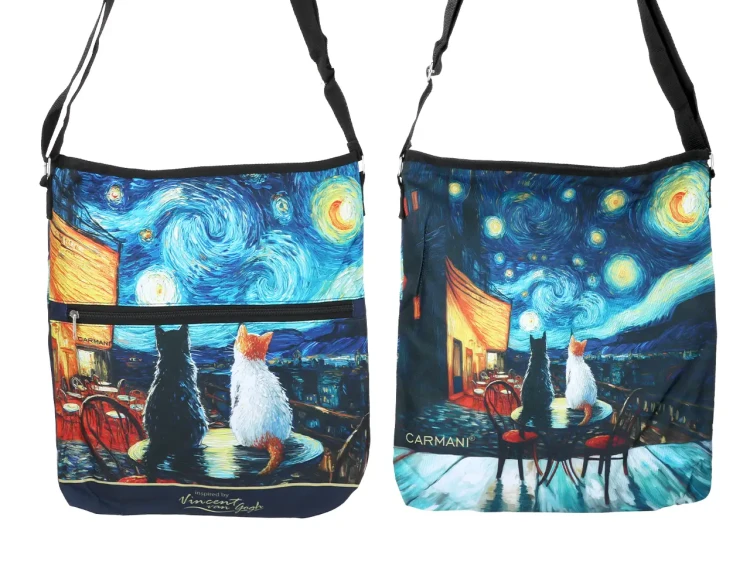 Torebka na ramię Koty Vincenta strona przednia i tylna.webp