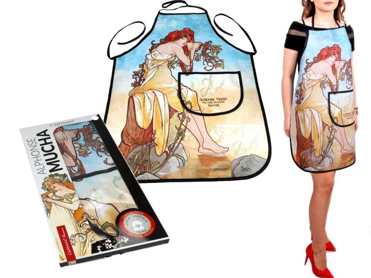 Fartuszek kuchenny carmani a.mucha lato 1