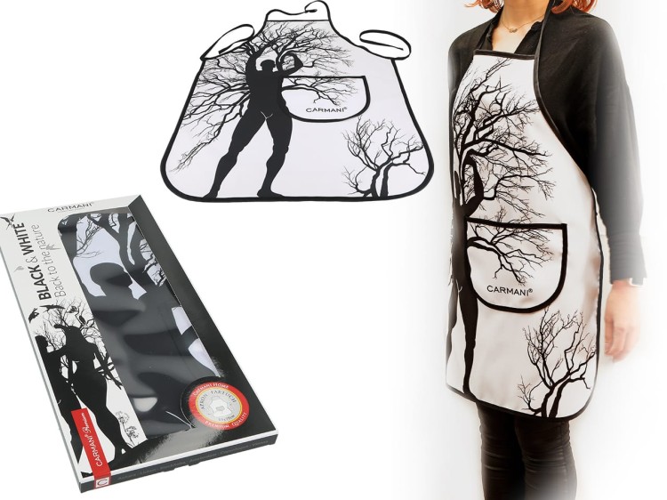 Fartuch kuchenny carmani mężczyzna i drzewo 1