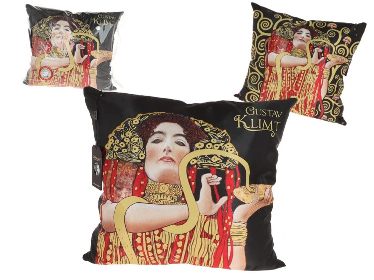 Miękka poduszka 50x50 Klimt Medycyna