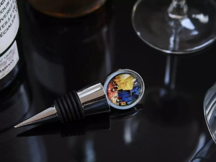 Zatyczka korek do butelki Vincent van Gogh Kawiarniany taras 6