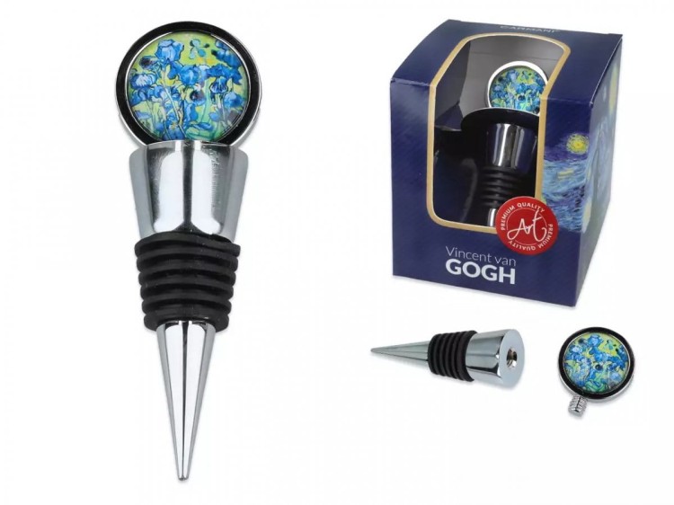 Zatyczka korek do butelki Vincent van Gogh Irysy 1