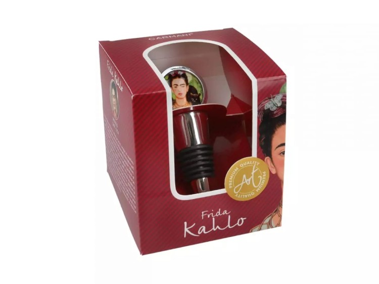 Zatyczka korek do butelki Frida Kahlo Autoportret z małpami 4