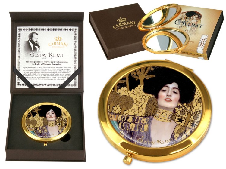 Lusterko do torebki Klimt Judyta Carmani