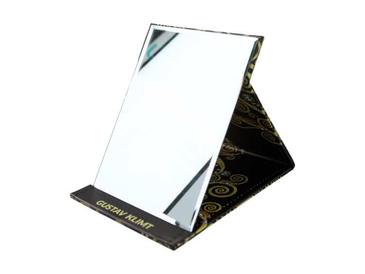 Lusterko 21x15 w etui z podstawką Klimt Pocałunek 2