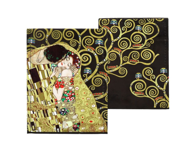 Lusterko 21x15 w etui z podstawką Klimt Pocałunek 3