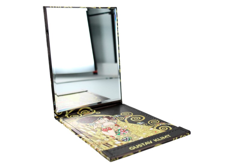 Lusterko 21x15 w etui z podstawką Klimt Pocałunek 6