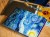 Lusterko 21x15 w etui z podstawką van Gogh Gwiaździsta noc 4
