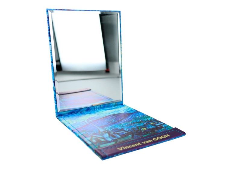 Lusterko 21x15 w etui z podstawką van Gogh Gwiaździsta noc 7