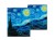 Lusterko 21x15 w etui z podstawką van Gogh Gwiaździsta noc 9
