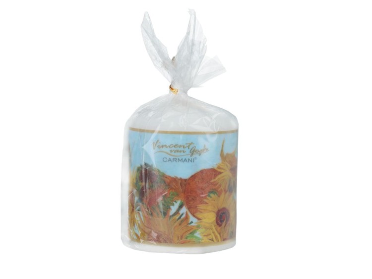 Świeca dekoracyjna Van Gogh Słoneczniki w woreczku