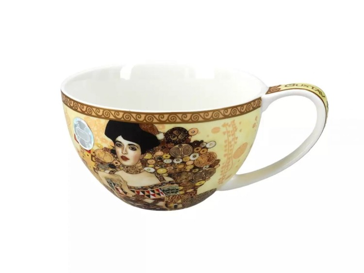 Filiżanka 340 ml Gustav Klimt Adele kształt czarki
