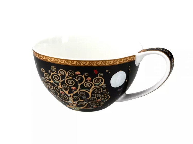 Filiżanka 340 ml Gustav Klimt Drzewo życia kształt czarki