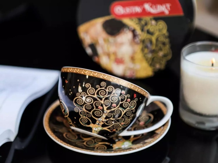 Filiżanka 340 ml Gustav Klimt Drzewo życia