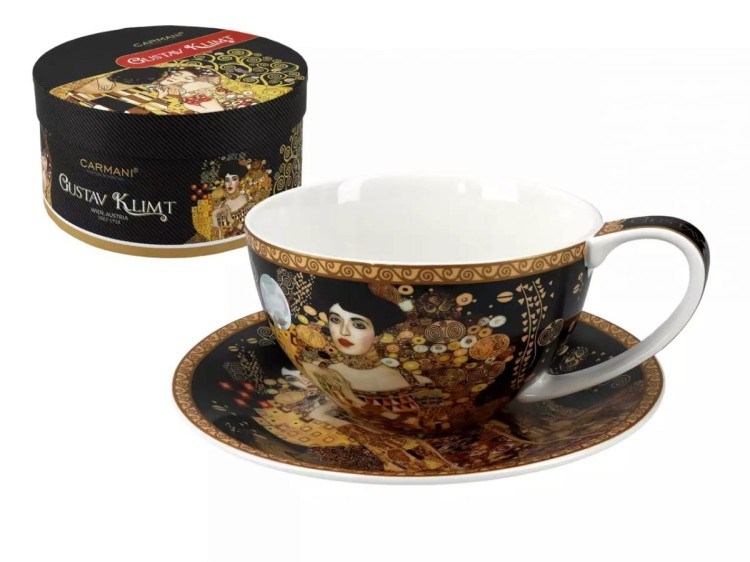 Filiżanka 340 ml Gustav Klimt Adele z eleganckim pudełkiem prezentowym