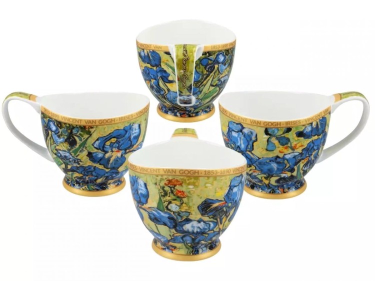 Filiżanka espresso 100ml Vincent van Gogh Irysy 5
