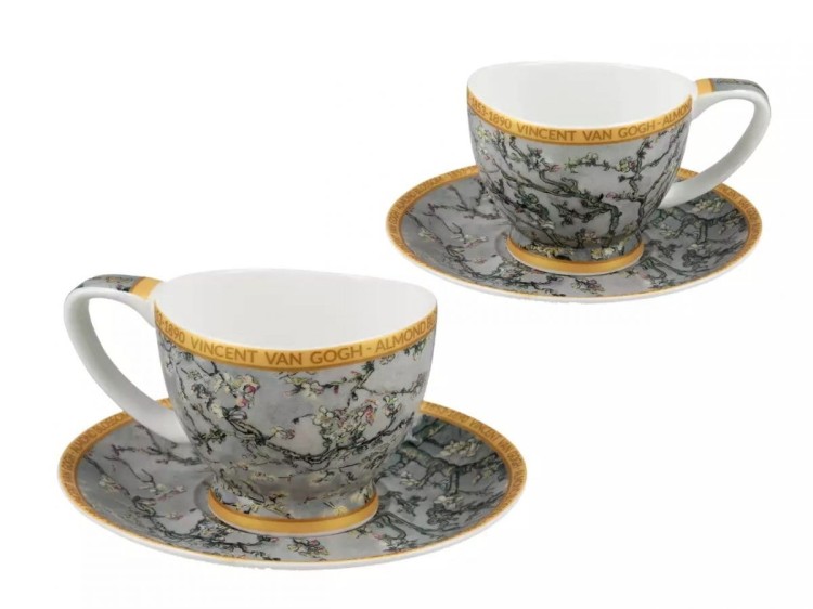 Filiżanka espresso 100ml van Gogh Kwitnący migdałowiec 4