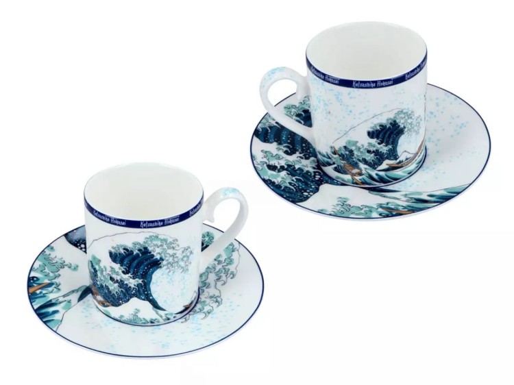 Filiżanka porcelanowa 250 ml Katsushika Hokusai Wielka fala 6