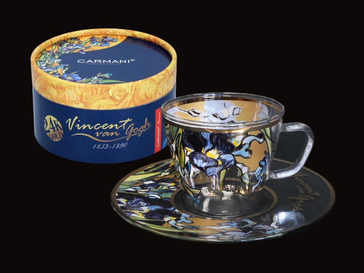 Filiżanka espresso 100ml van Gogh Irysy 3