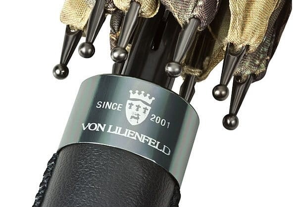 Parasol z falbaną i podwójną czaszą Von Lilienfeld Różany ogród logo producenta