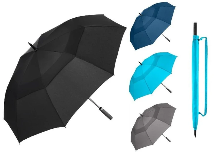 Fibermatic XL Vent wielki parasol automat 133 cm - zdjęcie główne