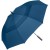 Fibermatic XL Vent wielki parasol automat 133 cm kolor granatowy rozłożony widok z boku