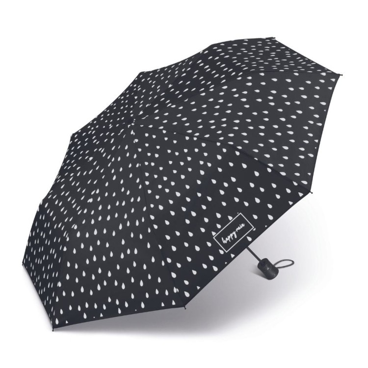 Parasolka składana Happy Rain zmieniająca kolor rozłożona sucha