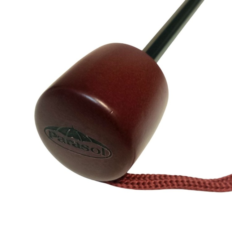 Parasolka składana manualna Parasol DM322 Paseczki drewniana rączka z grawerem