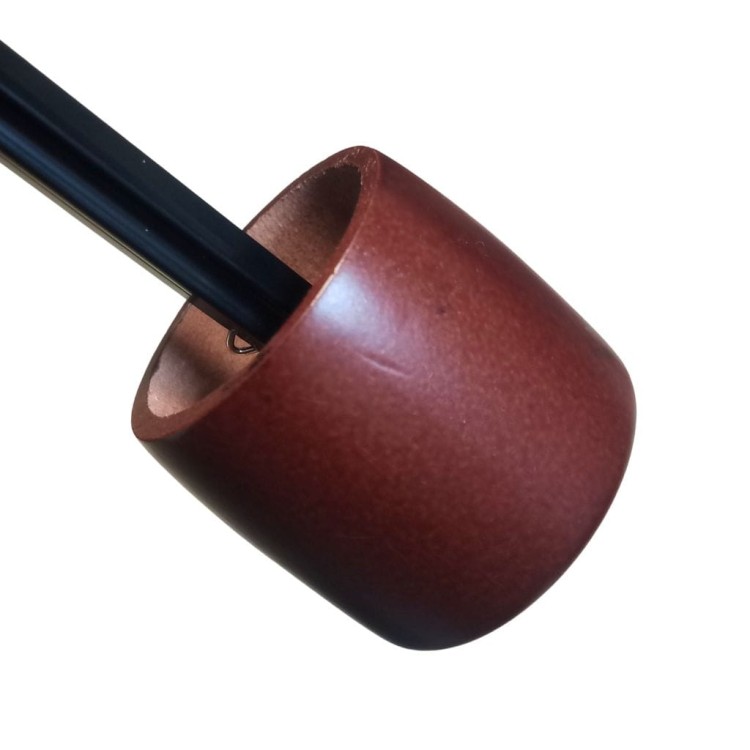 Parasolka składana manualna Parasol DM322 Paseczki wygodna drewniana rączka